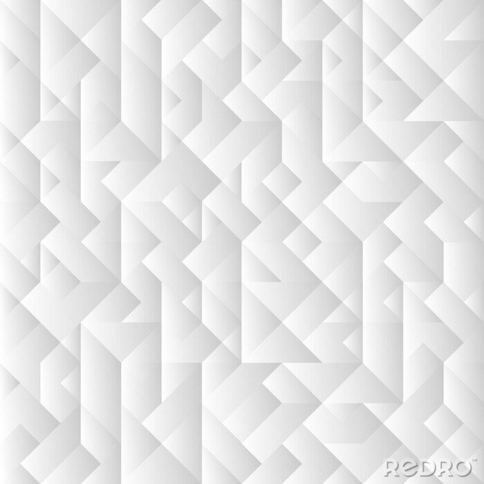 Papier peint à motif  3d gris fond géométrique