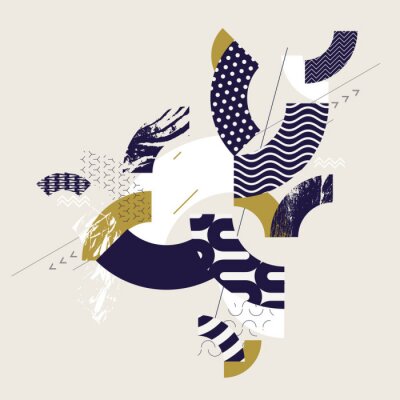 Abstraction moderne pour jeunes