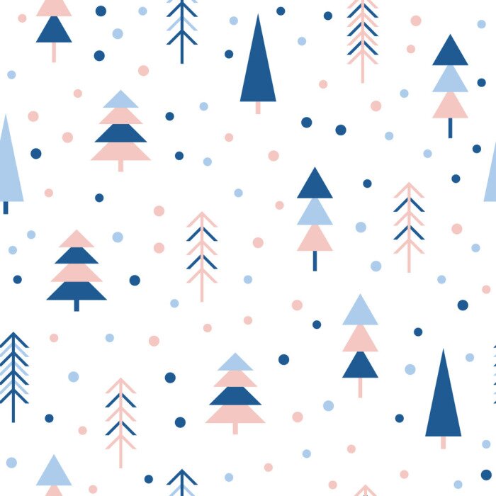 Papier peint à motif  Abstrait arrière-plan de forêt sans soudure. Couverture dessinée à la main simple pour carte de conception, fond d'écran, album, album, papier d'emballage de vacances, tissu textile, sac imprimé, t-sh