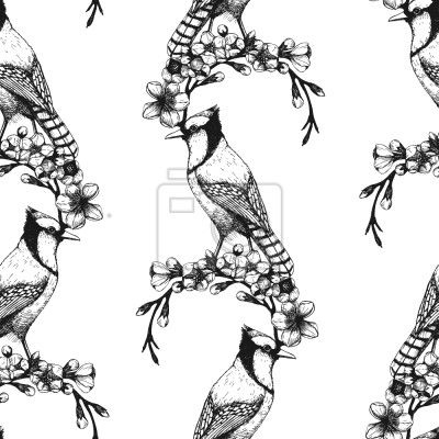 Papier peint à motif  Aiguille vendange