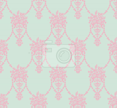 Papier peint à motif  Amphora millions Rose