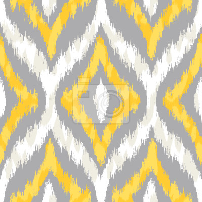 Papier peint à motif  animaux Ikat