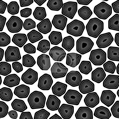 Papier peint à motif  Annuels anneaux