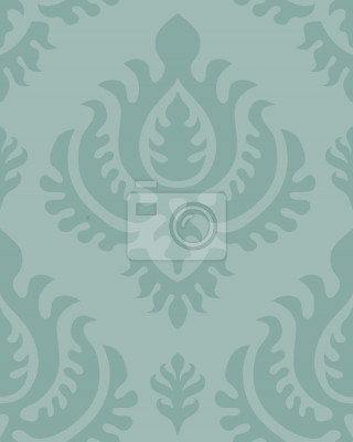 Papier peint à motif  Aqua baroque