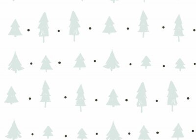 Arbres de Noël et points gris