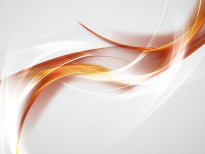 Arrière-plan abstrait blanc orange