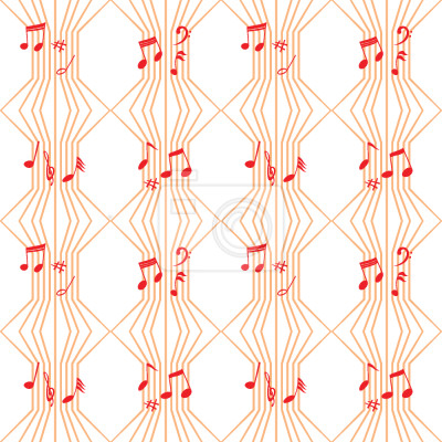 Papier peint à motif  Ars Musica