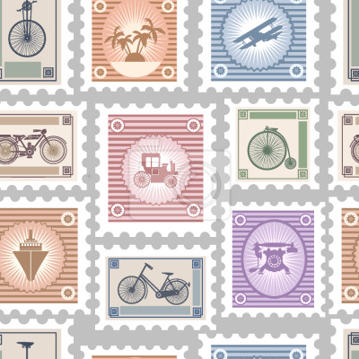 Papier peint à motif  Autour du monde