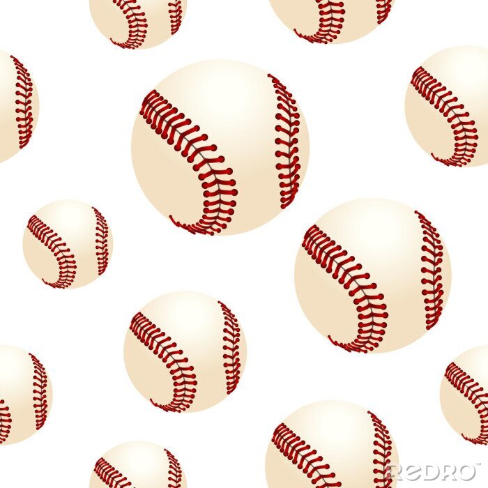 Papier peint à motif  Baseball fond