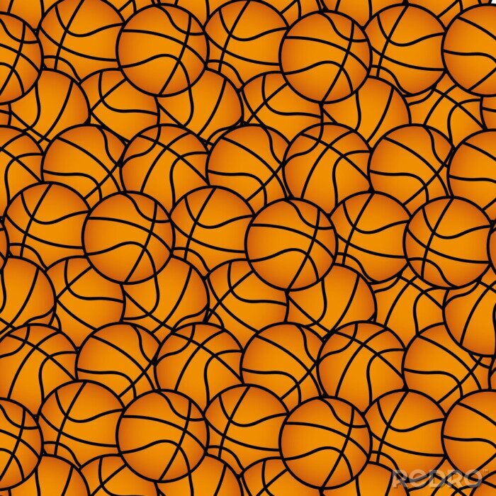 Papier peint à motif  basket-ball le sport