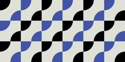 Papier peint à motif  Bauhaus background. Seamless pattern.