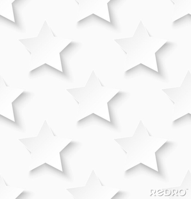 Papier peint à motif  Blanc, papier, seamless, étoile, modèle, fond