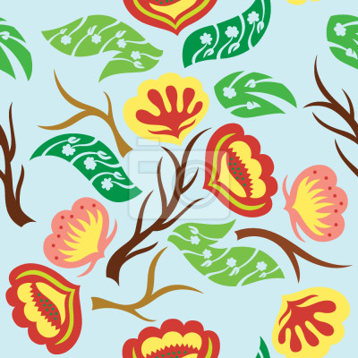 Papier peint à motif  Blossom Twister Fantasia