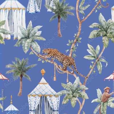 Papier peint à motif  Bohème oriental