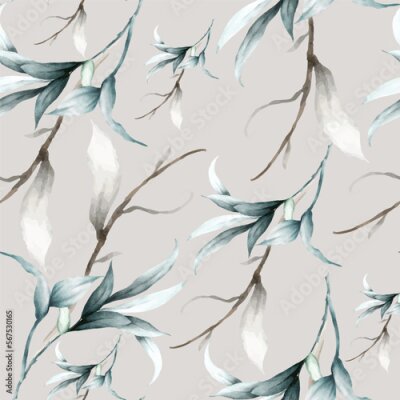 Papier peint à motif  Brindilles d'une plante délicate