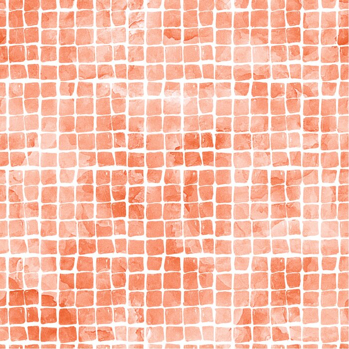Papier peint à motif  Carreaux de couleur pastel