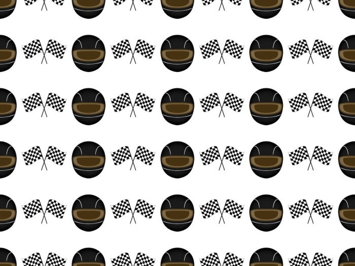 Papier peint à motif  Casque et drapeaux