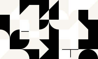 Papier peint à motif  Colorful Geometric Vector Pattern Design