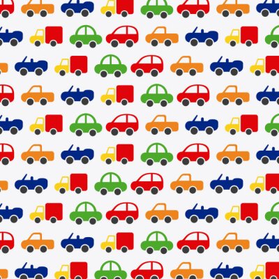 Papier peint à motif  conception de la voiture