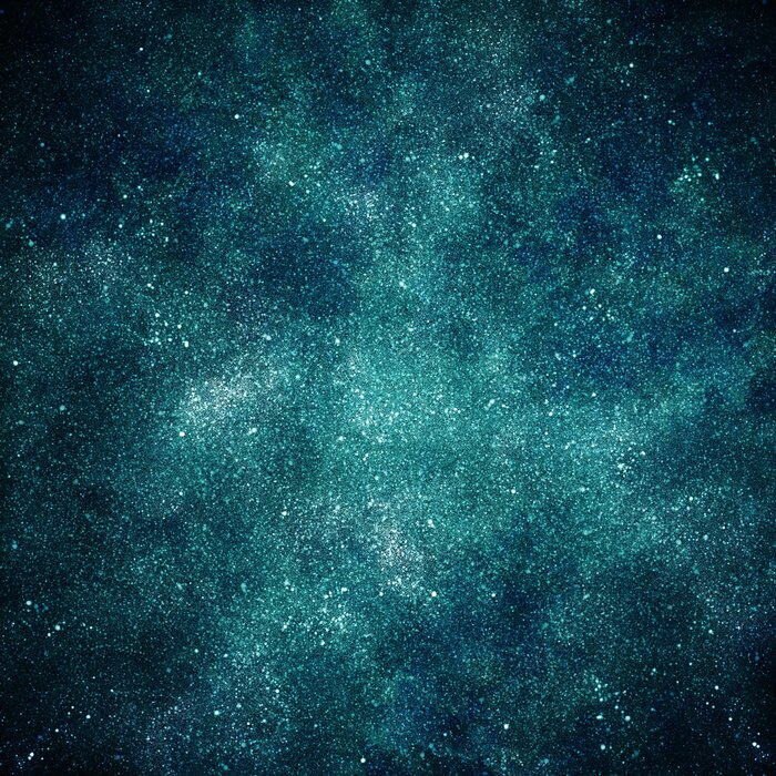 Papier peint à motif  Constellation dans la galaxie