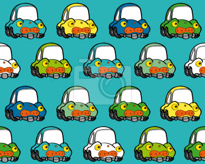 Papier peint à motif  Course automobile