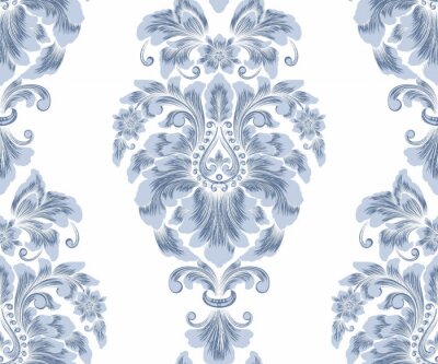 Papier peint à motif  Damas palais