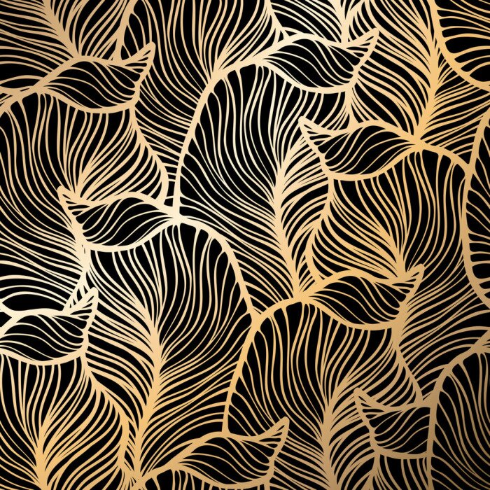 Papier peint à motif  Damassé, seamless, floral, modèle Papier peint royal.