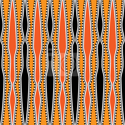 Papier peint à motif  Danse tribale