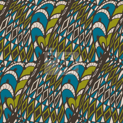 Papier peint à motif  Des chiné ANNEES soixante-dix