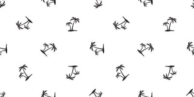 Papier peint à motif  Des palmiers minimalistes