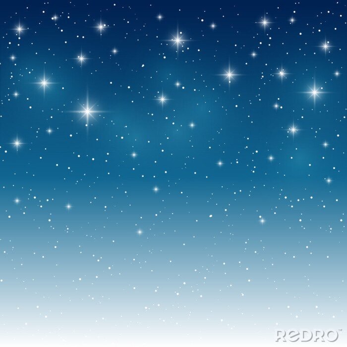 Papier peint à motif  Disposition des étoiles dans le ciel