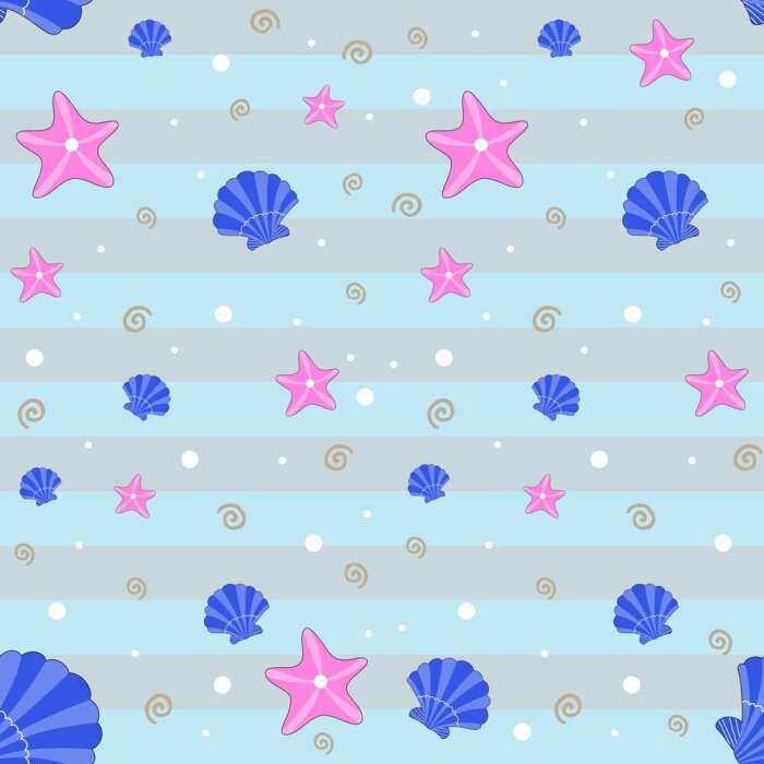 Papier peint à motif  Eau de mer floue