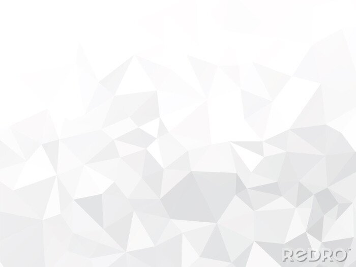 Papier peint à motif  Effet 3D blanc et gris