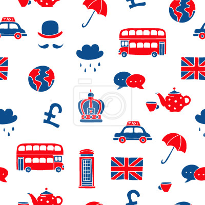 Papier peint à motif  En Grande-visite Bretagne