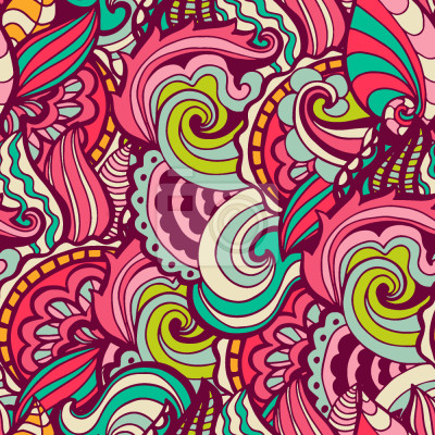 Papier peint à motif  Fleurs De Moscou