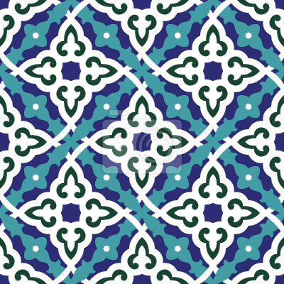 Papier peint à motif  Fleurs du Coran