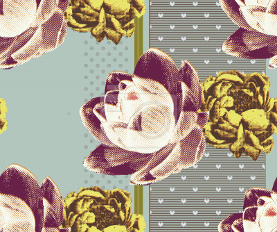 Papier peint à motif  Florabella