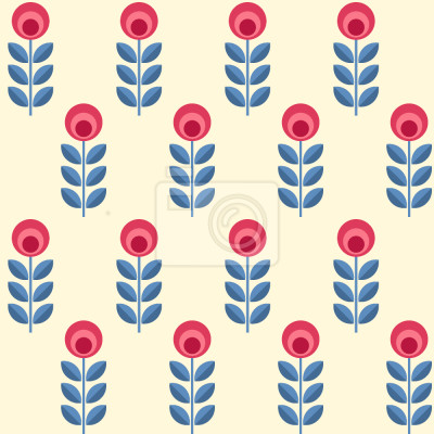 Papier peint à motif  Folklore Flower Child