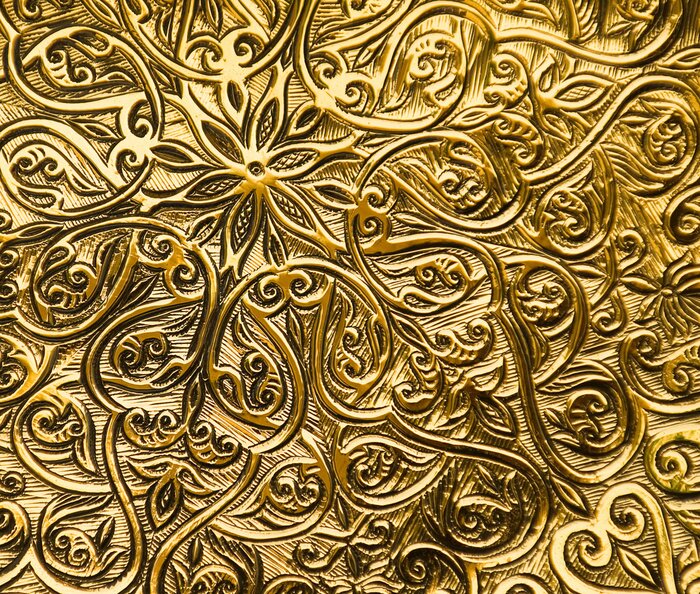 Papier peint à motif  fond avec des ornements orientaux