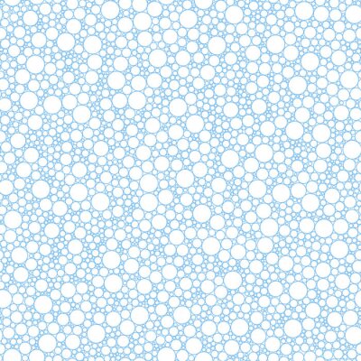 Papier peint à motif  Fond bleu avec des cercles