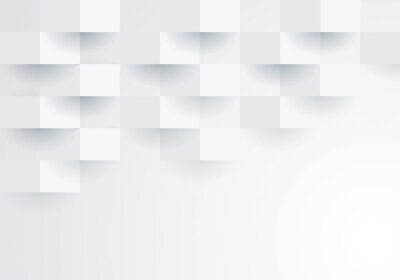 Fond géométrique blanc