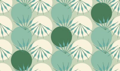 Papier peint à motif  Forêt de bambou abstraite