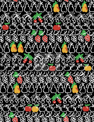 Papier peint à motif  Fruits les plus sucres