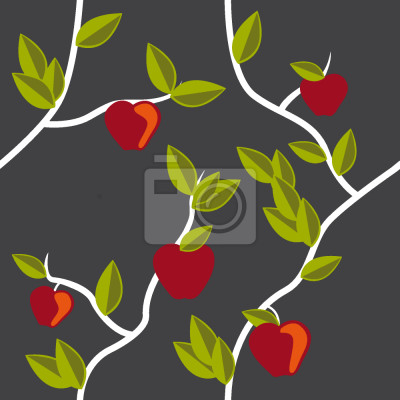 Papier peint à motif  Garden Of Eden Gray