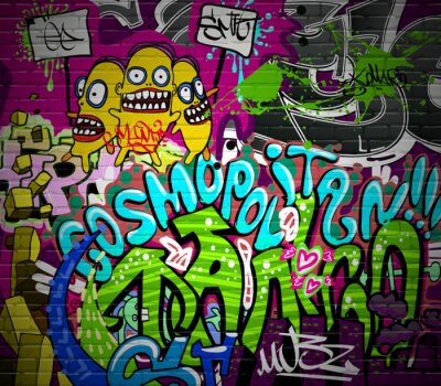Graffiti ado hip-hop