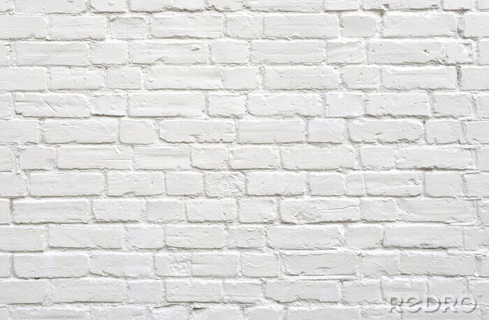 Papier peint à motif  Gros plan sur un mur blanc