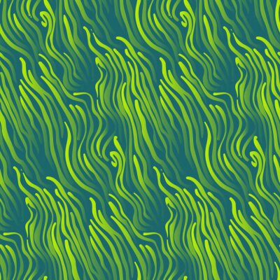 Papier peint à motif  Herbier abstrait