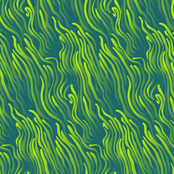 Papier peint à motif  Herbier abstrait