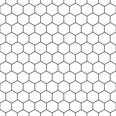 Papier peint à motif  hexagon seamless pattern background