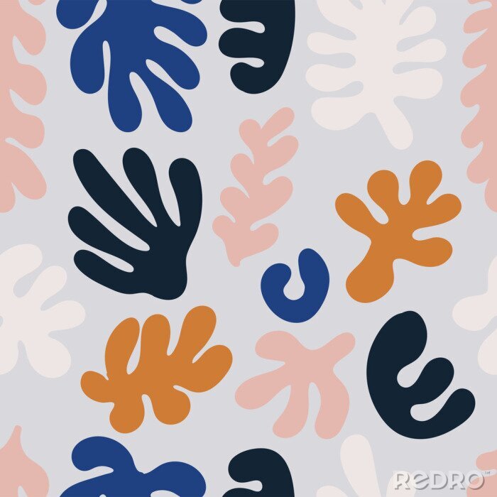 Papier peint à motif  L'art abstrait de Matisse